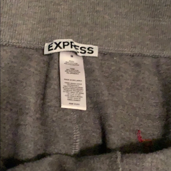 Express Bedazzled Sweat Pants - Picture 3 of 3